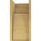 Ekena Millwork 10"W x 10"D x 20"H Wide Yorktown Rough Cedar Woodgrain TimberThane Corbel, Primed Tan CORUR10X10X20YORRCPR - alternate 6